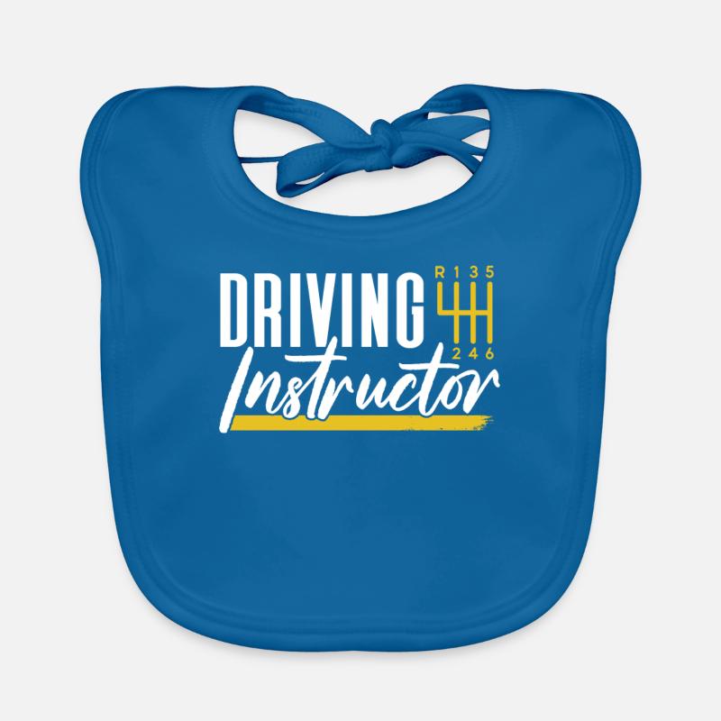 Driving instructor Driving school Learner driving lesson Organic Baby Bibs