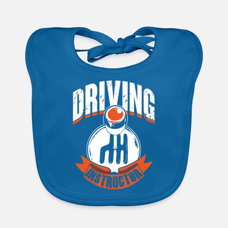 Driving instructor Driving school Learner driving lesson Organic Baby Bibs