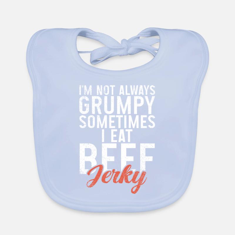 Beef Jerky Gift Beef Jerky Lover Bavoir bio Bébé
