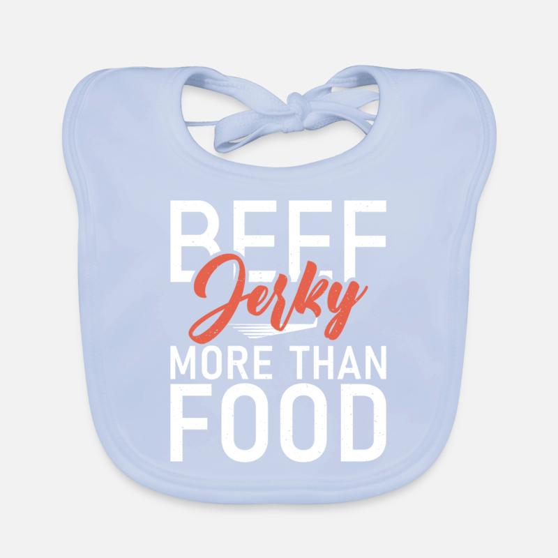 Beef Jerky Gift Beef Jerky Lover Bavoir bio Bébé