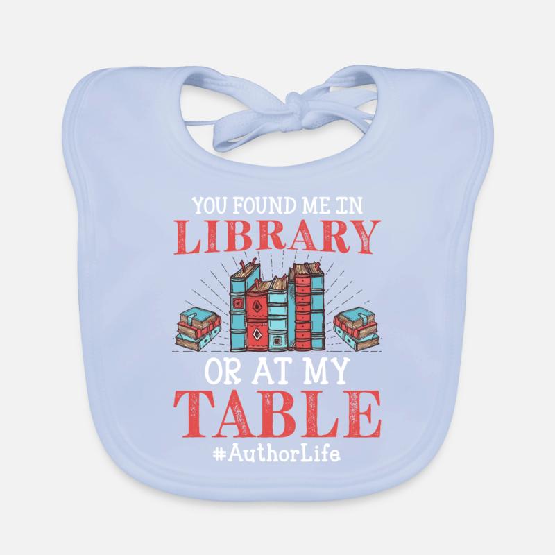 Vous m’avez à la bibliothèque ou à mon Bavoir bio Bébé
