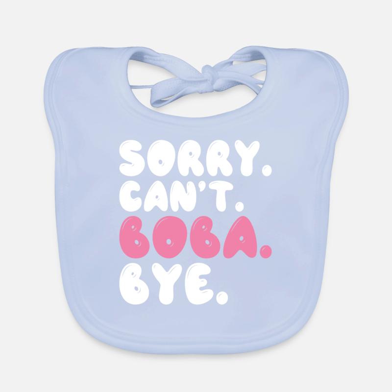 Bubble Tea Lover Cadeau Bavoir bio Bébé
