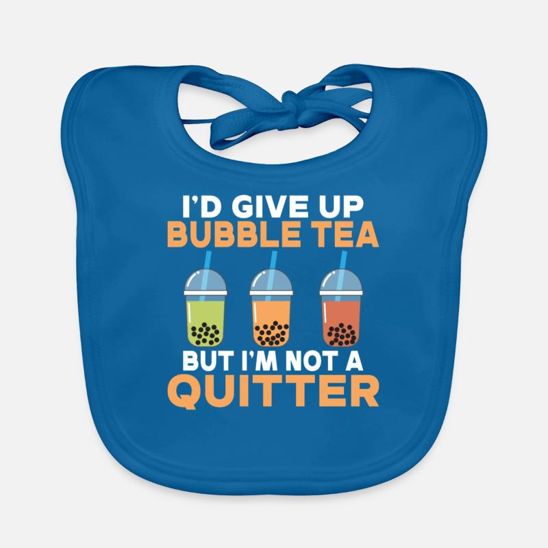 Bubble Tea Lover Cadeau Bavoir bio Bébé