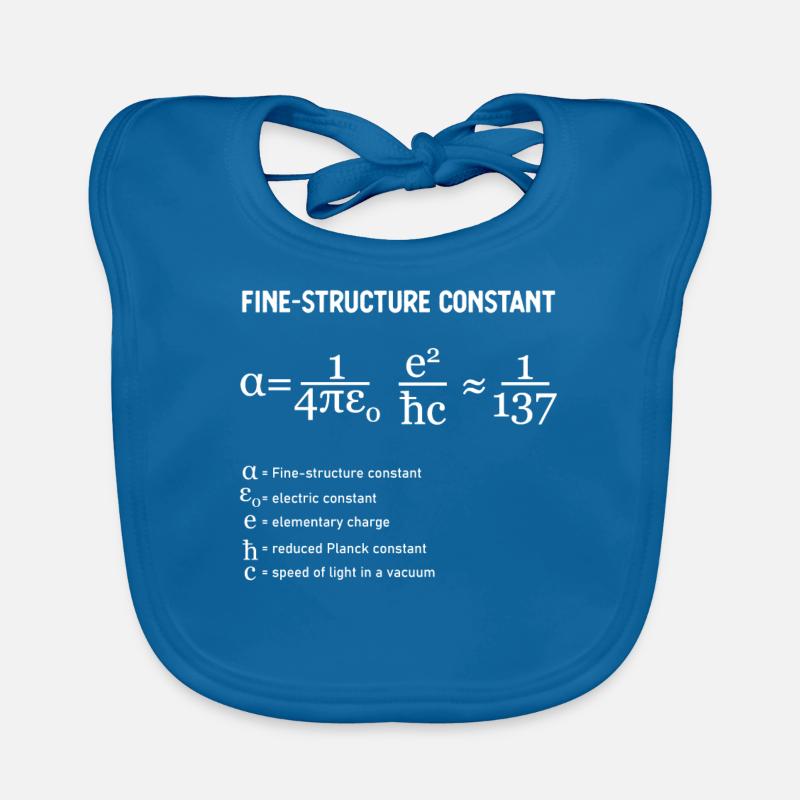 Fine Structure Constant Physik Baby Bio-Lätzchen