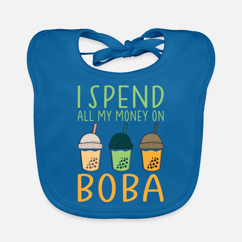 Bubble Tea Lover Cadeau Bavoir bio Bébé