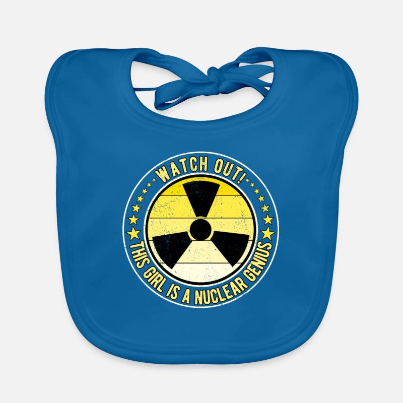 Nuclear Engineer Nuclear Technician Organic Baby Bibs