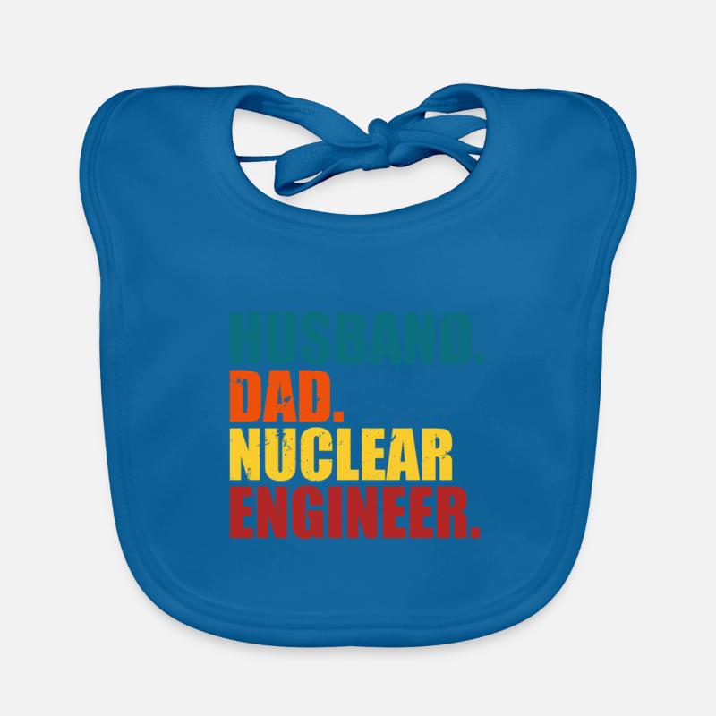 Kernenergie Strahlung Atomkraft Ingenieur Baby Bio-Lätzchen