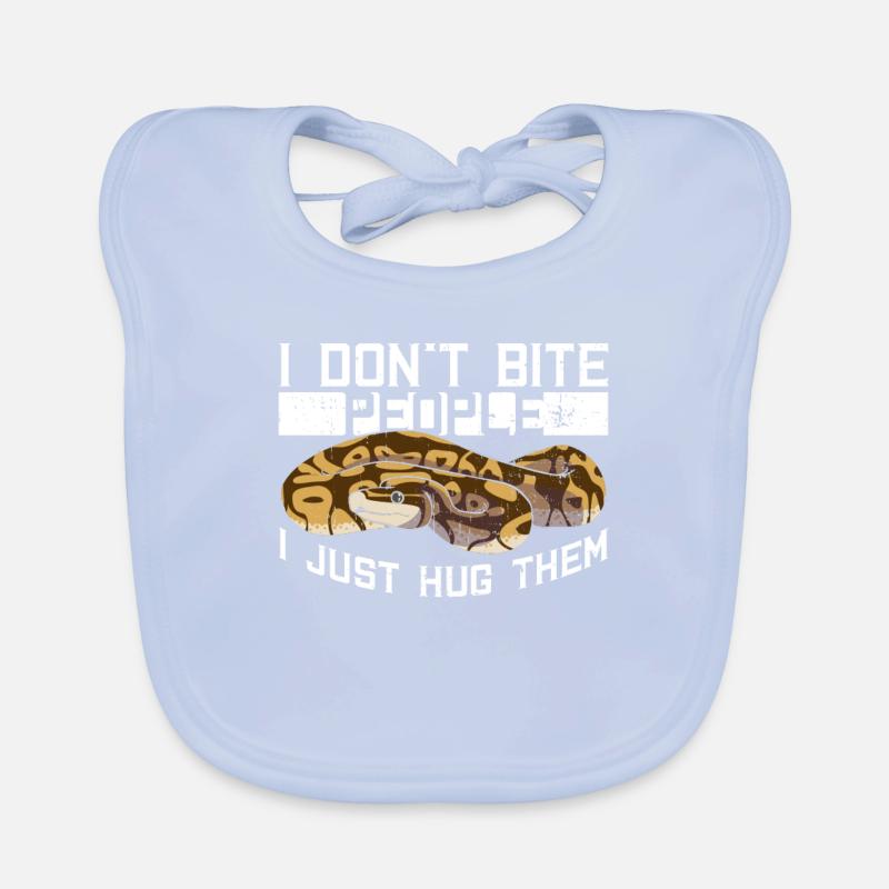 Königspython Bananenkugel Königspython Baby Bio-Lätzchen