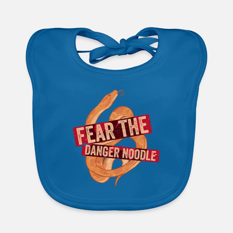 Banane Königspython Nouilles dangereuses Bavoir bio Bébé