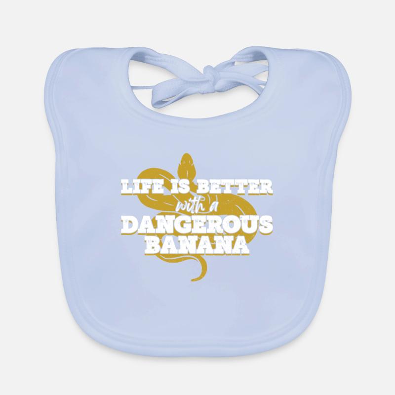 Bananenkugel Python Königspython Baby Bio-Lätzchen