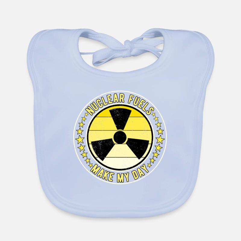 Nuclear Engineer Nuclear Technician Organic Baby Bibs