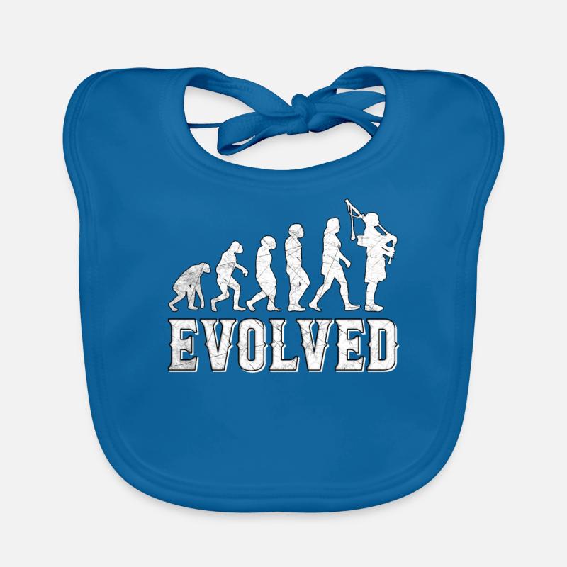 Cornemuse Kilt Écossais Beat Cornemuse Bavoir bio Bébé