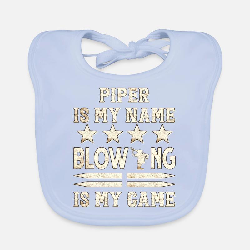 Cornemuse Kilt Écossais Beat Cornemuse Bavoir bio Bébé