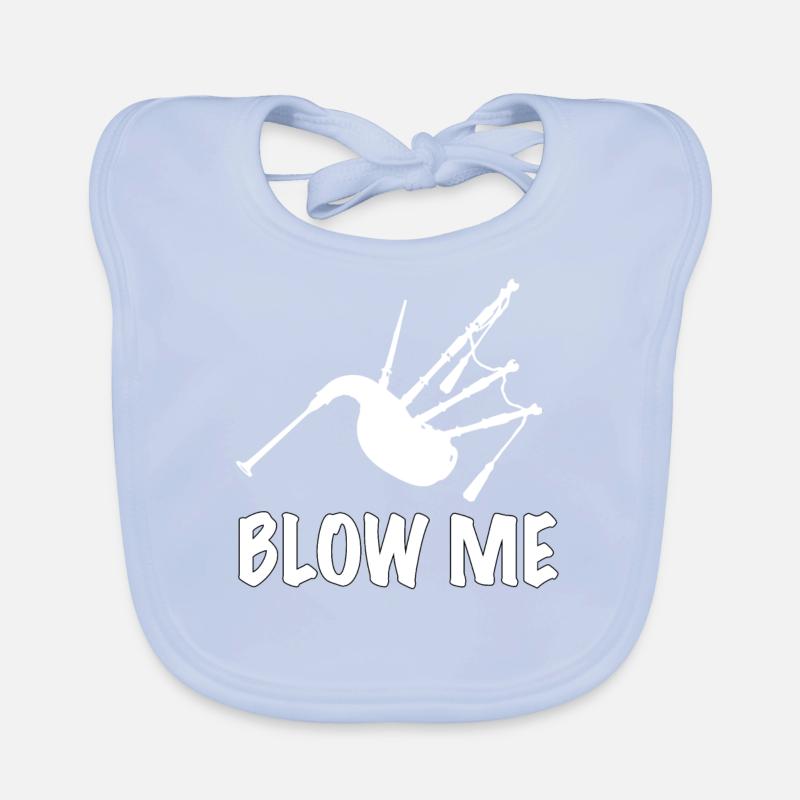 Cornemuse Kilt Écossais Beat Cornemuse Bavoir bio Bébé