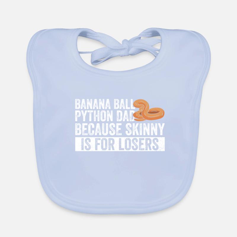 Königspython Boule de banane Python Bavoir bio Bébé