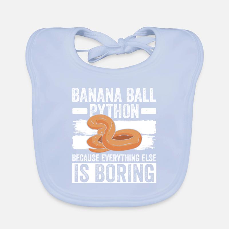 Königspython Baby Bio-Lätzchen