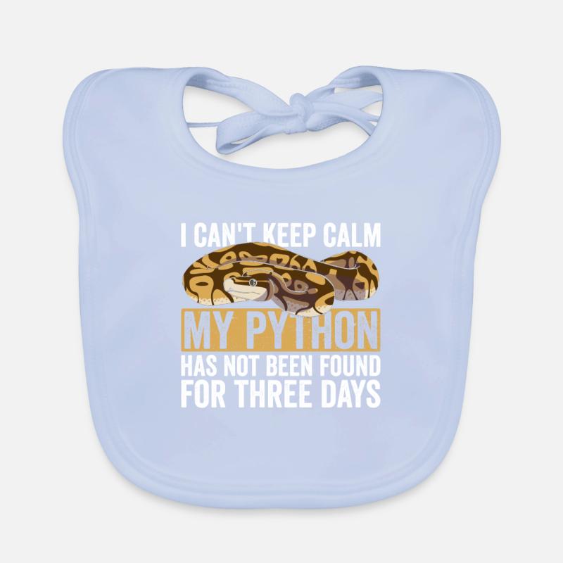 Königspython Bananenkugel Python Baby Bio-Lätzchen