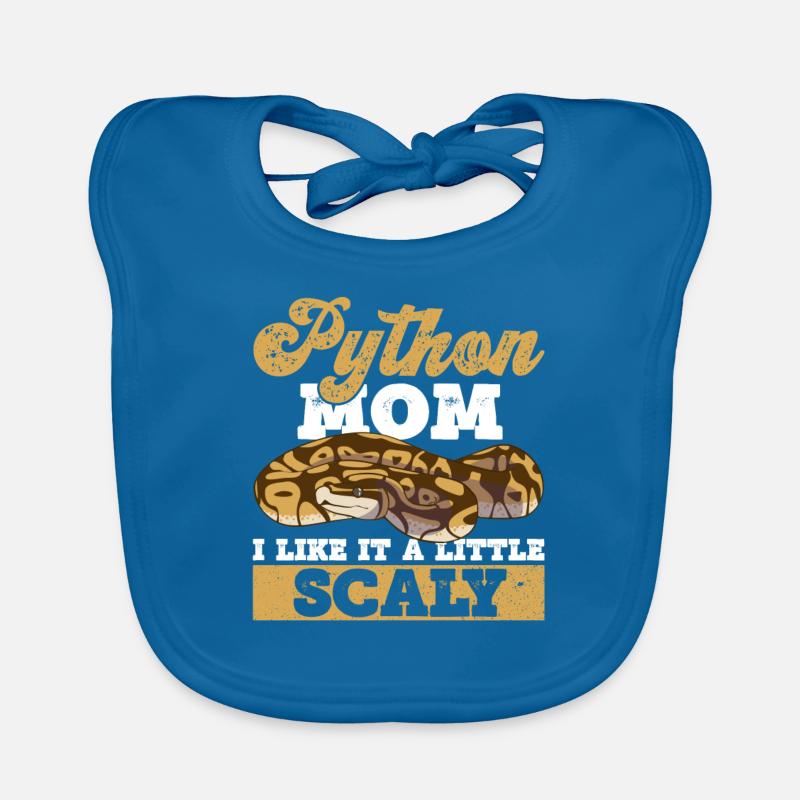 Königspython Mama Bananenkugel Python Mutter Baby Bio-Lätzchen