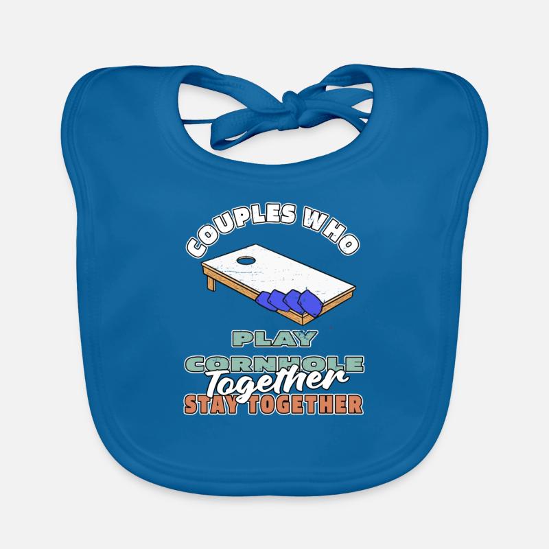 Cornhole Blind Hole Game Pair Bavoir bio Bébé
