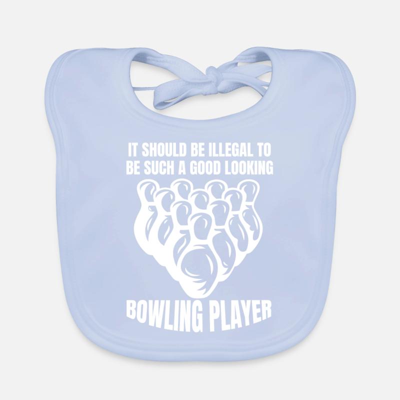 Bowling Filles Boule de bowling Cone Bowling bowling Bavoir bio Bébé