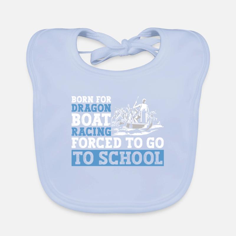 Drachen Boot Rennen Drachenboot Bavoir bio Bébé