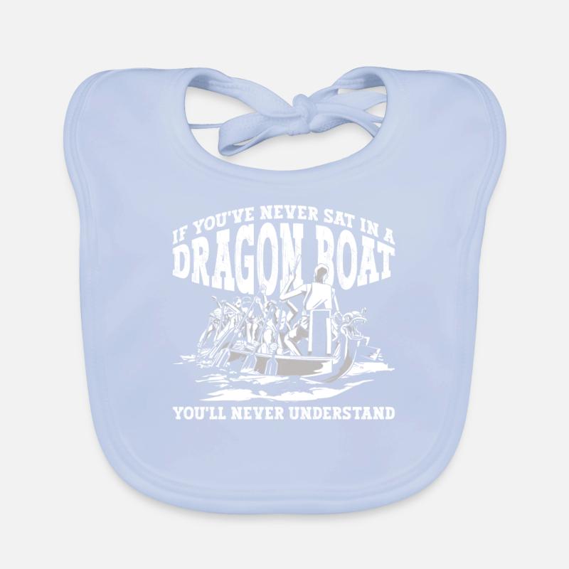 Drachenboot Baby Bio-Lätzchen