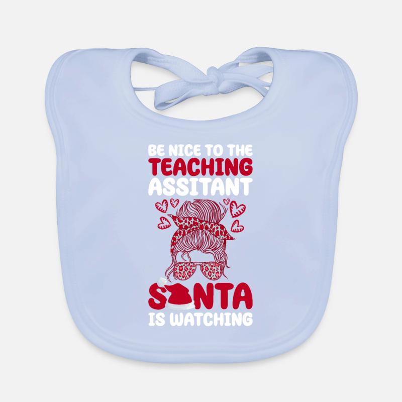 Lehrassistent Weihnachten Der Weihnachtsmann Bavoir bio Bébé