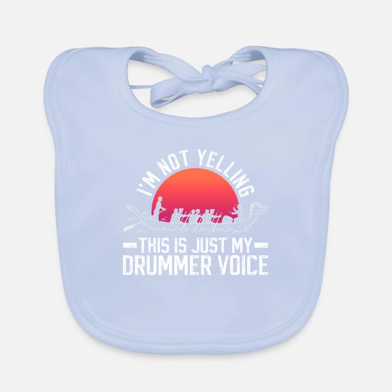 Drachenboot Und Drachenboottrainer Organic Baby Bibs