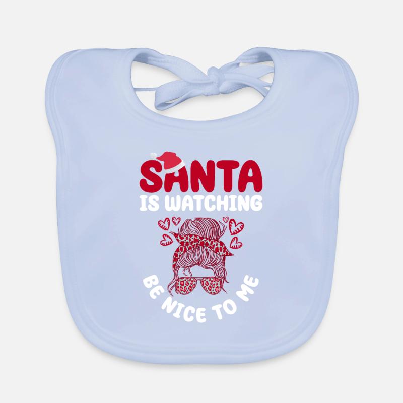 Lehrassistent Weihnachten Der Weihnachtsmann Bavoir bio Bébé