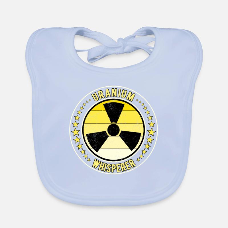 Nuklearingenieur Kerntechniker Uranium Whisperer Baby Bio-Lätzchen
