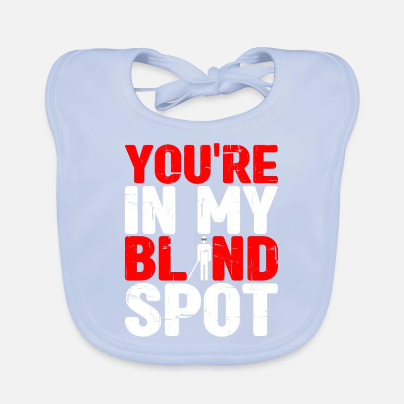 Tu es dans mon angle mort 4 Bavoir bio Bébé
