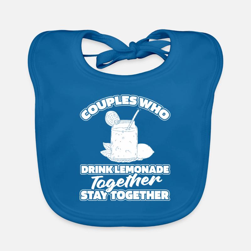 Lemonade Pair Organic Baby Bibs