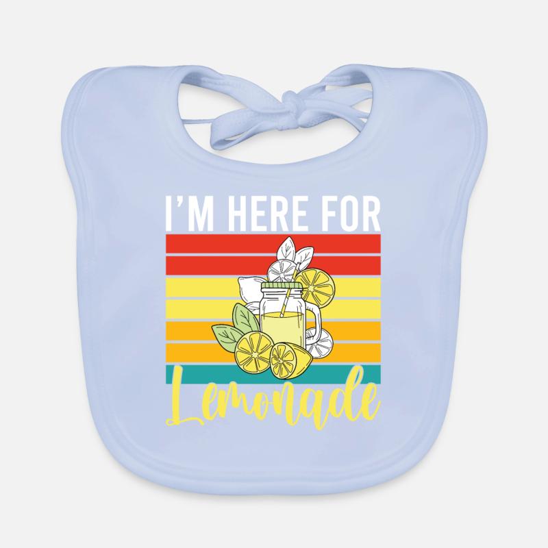 Lemonade Gift Ideas Organic Baby Bibs