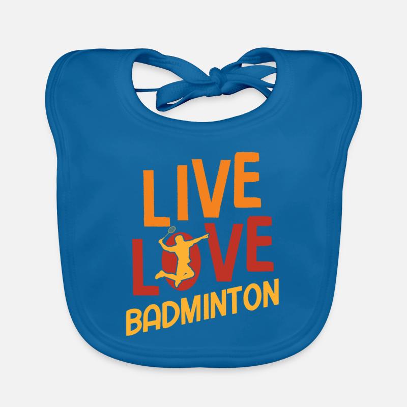 Badminton Baby Bio-Lätzchen