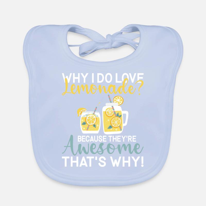 Limonade Geschenkideen Baby Bio-Lätzchen