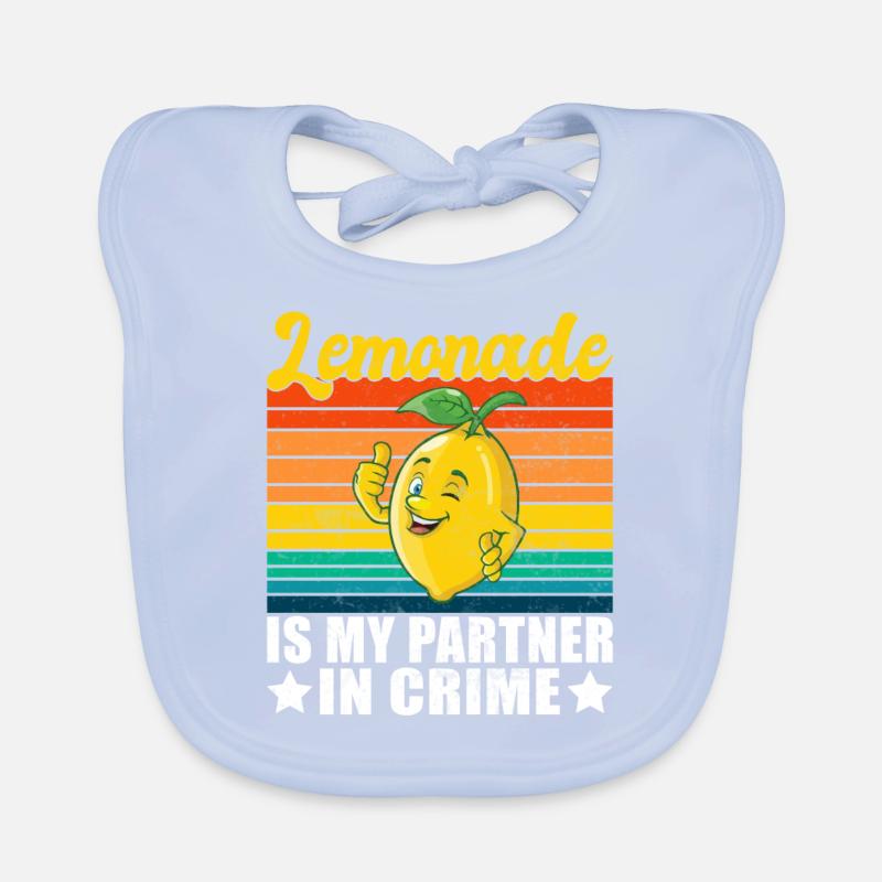 Limonade Geschenkideen Baby Bio-Lätzchen