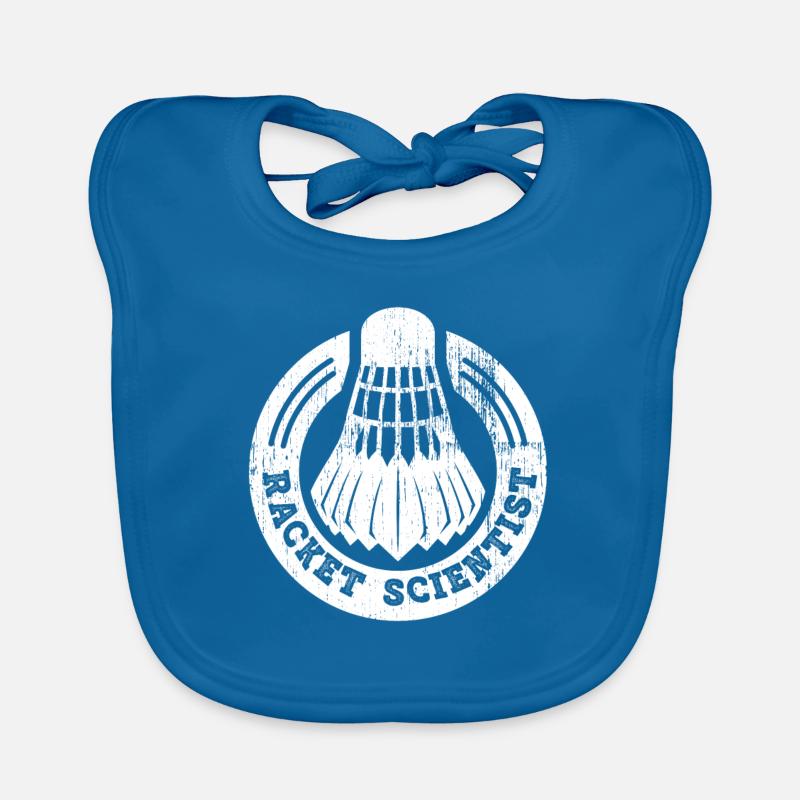 Thug Scientist Racket Scientist Organic Baby Bibs