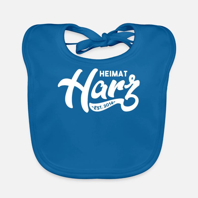 Heimat Harz Logo Baby Bio-Lätzchen