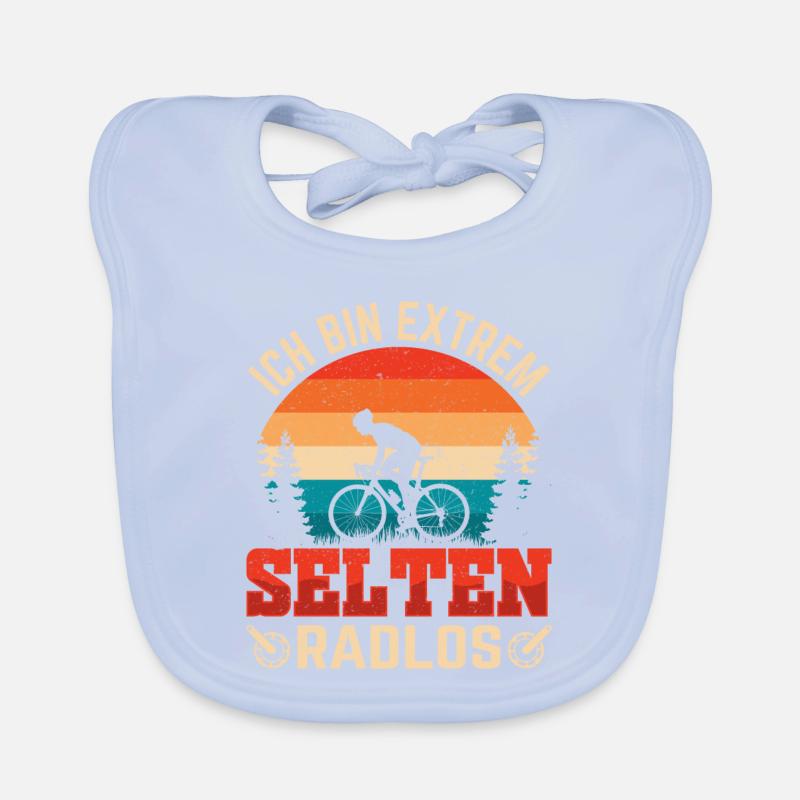 Ich bin extrem selten Radlos Baby Bio-Lätzchen