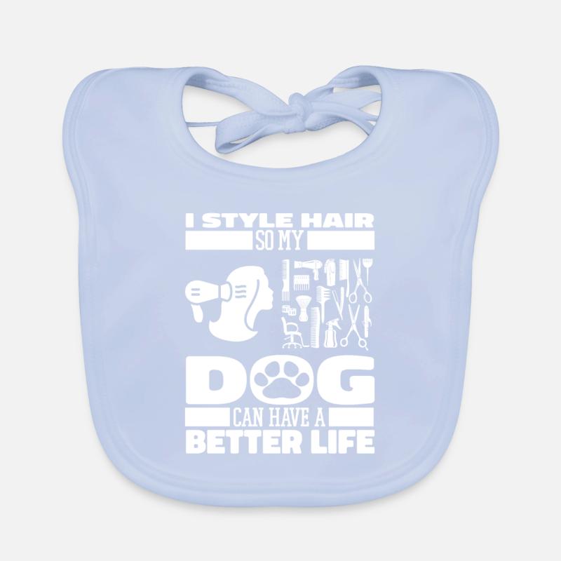 Coiffeur Coiffeur Chien Bavoir bio Bébé