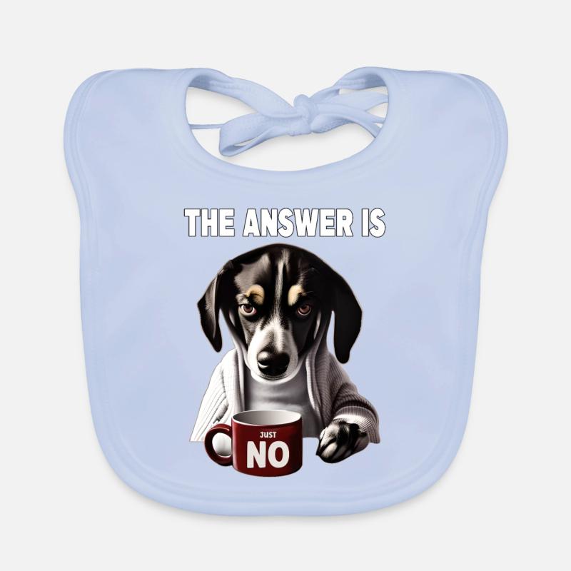 The answer is no. Grumpy Funny Dog Organic Baby Bibs