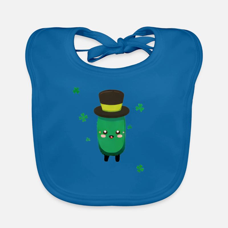 Saint Patrick - Concombre Bavoir bio Bébé