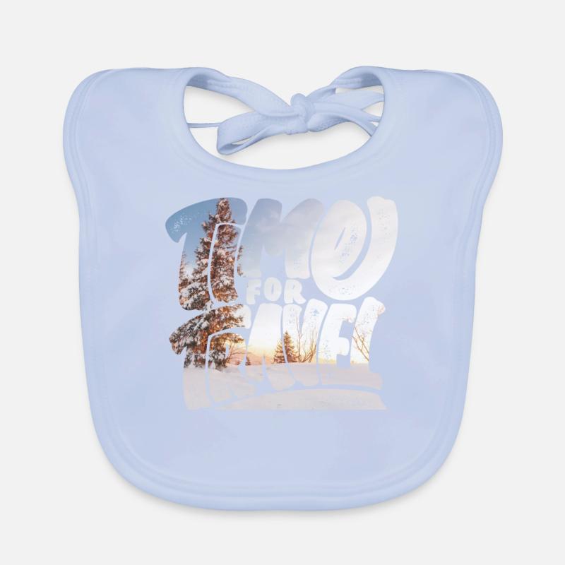 Temps de voyage Bavoir bio Bébé