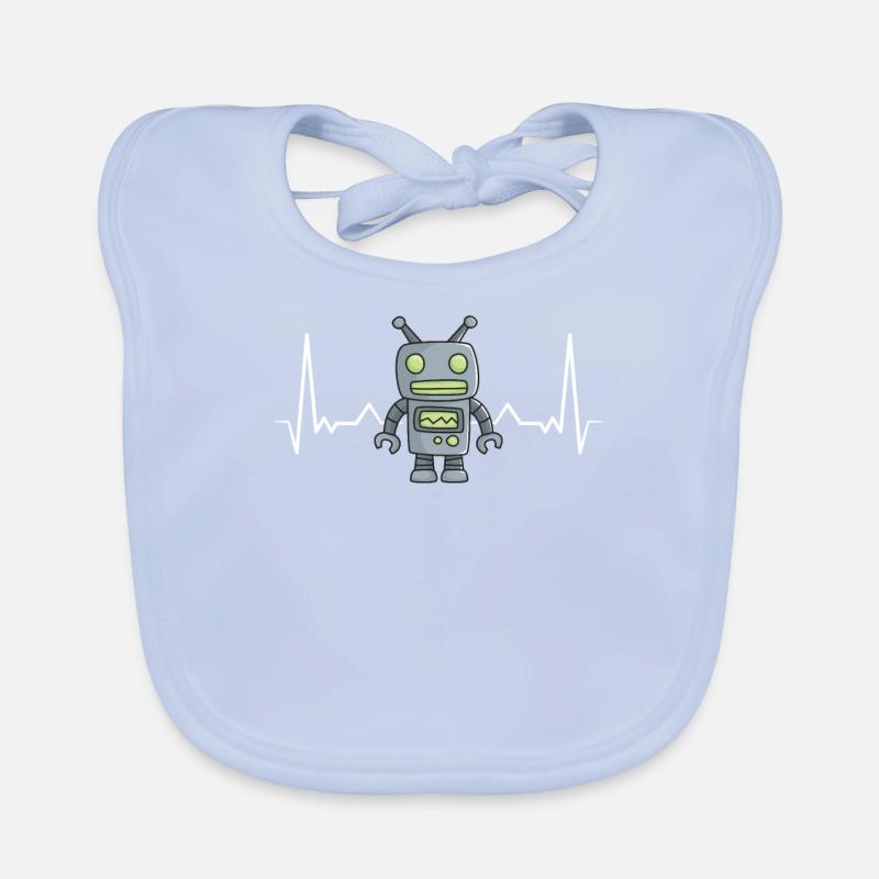 Roboter Baby Bio-Lätzchen