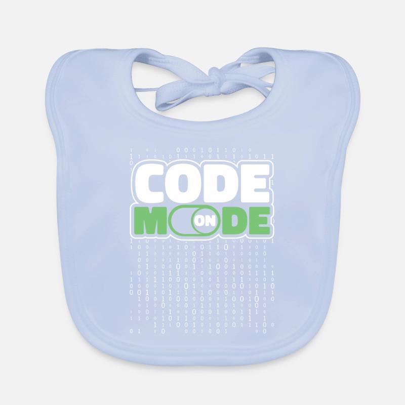 Développeur Coder Programmeur Mode Bavoir bio Bébé
