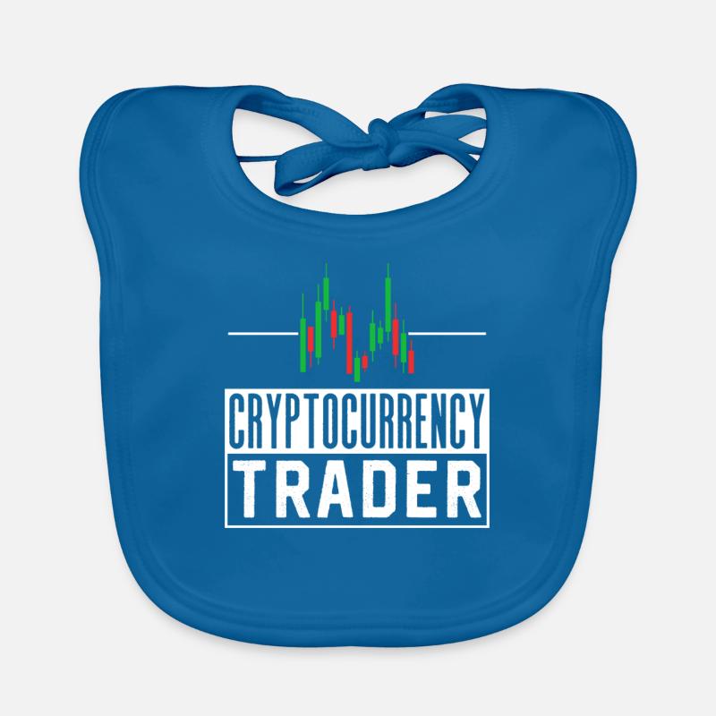 Kryptowährungs Händler Trader Krypto Crypto Baby Bio-Lätzchen
