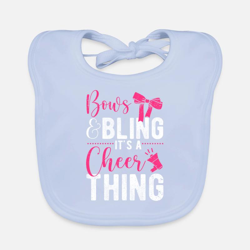 Bows & Bling It’s A Cheer Thing | Cheerleading Bavoir bio Bébé