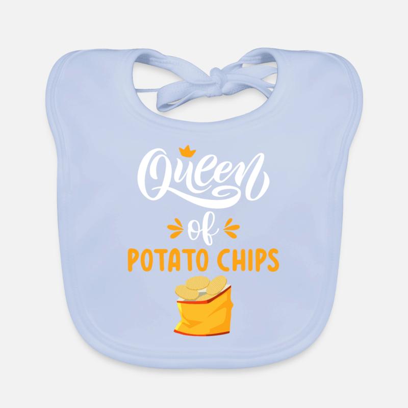 Cadeau de croustilles Bavoir bio Bébé