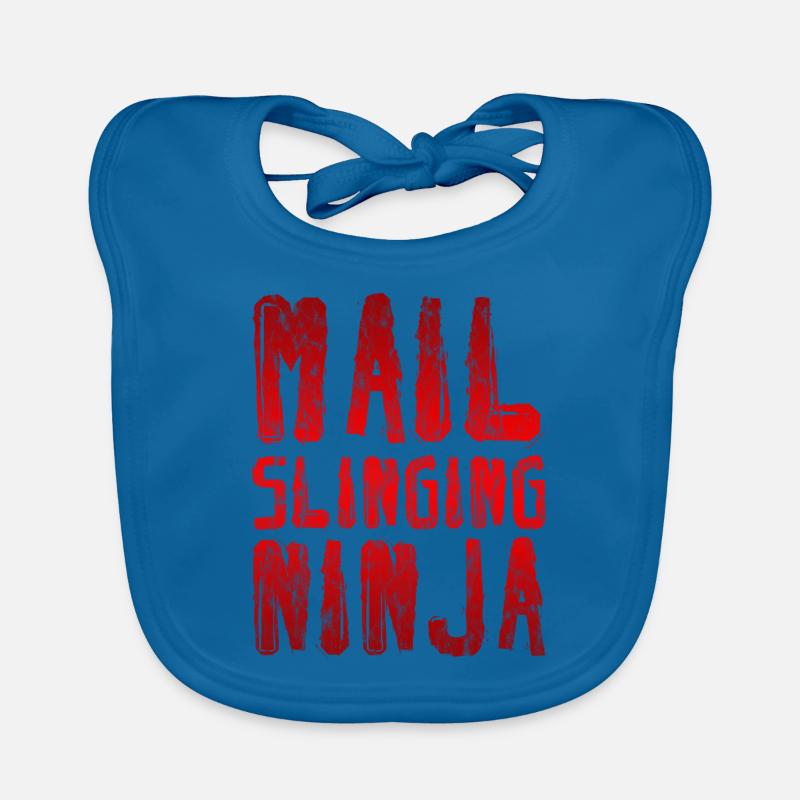 Mail Slinging Ninja 3 Baby Bio-Lätzchen