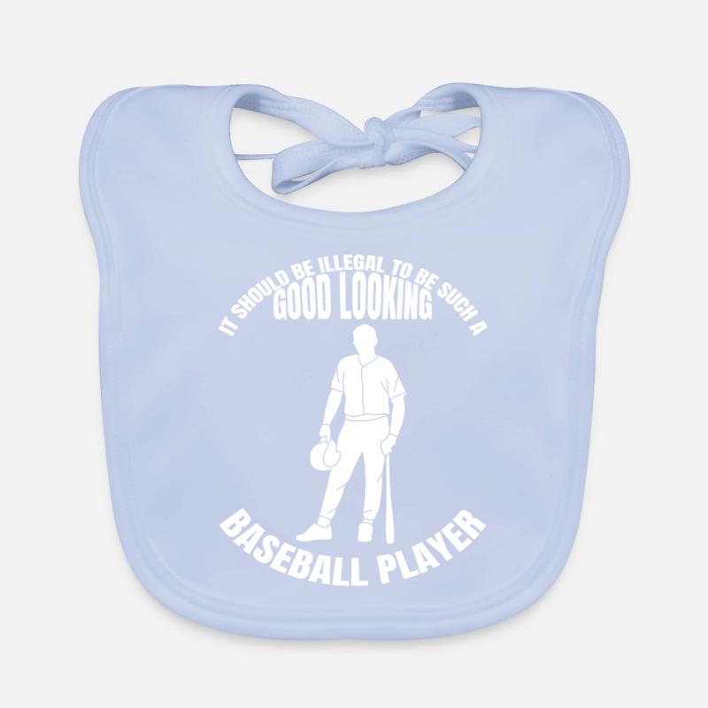 Baseball Gift Baseball Lovers Baseball Game Organic Baby Bibs